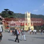 Chandigarh to Shimla Distance