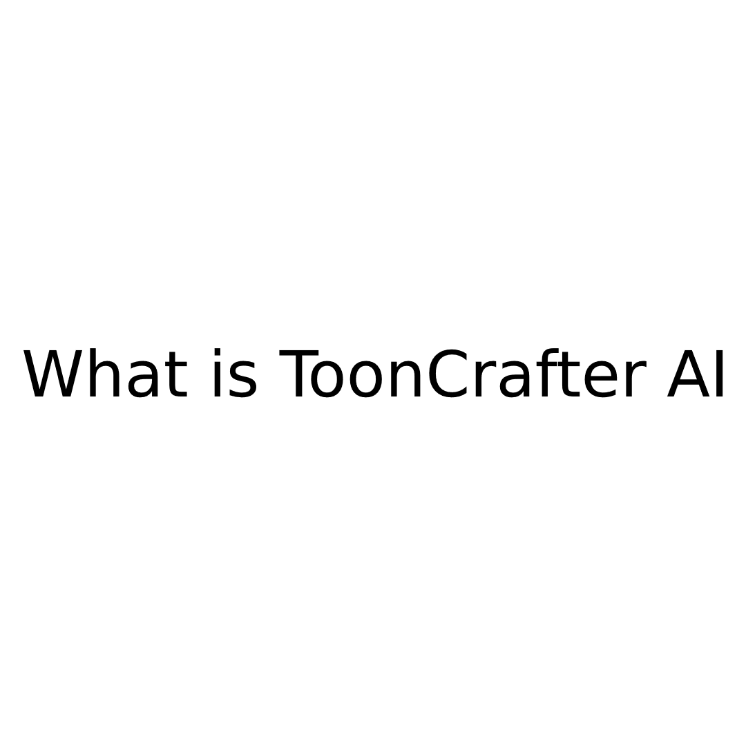 What is ToonCrafter AI